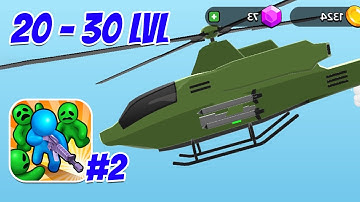 Zombie Defense - level 20 to 30 | Gameplay #2