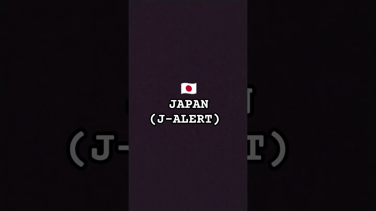 Japan EAS (J-Alert)
