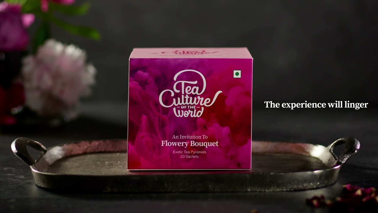 Tea Culture of the World | Flowery Bouquet | Diwali Gift Options | Buy Today