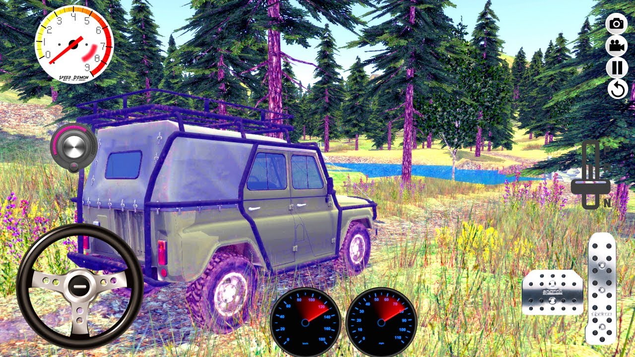 russian suvs offroad 2 gameplay / offroad driving game - this61 games