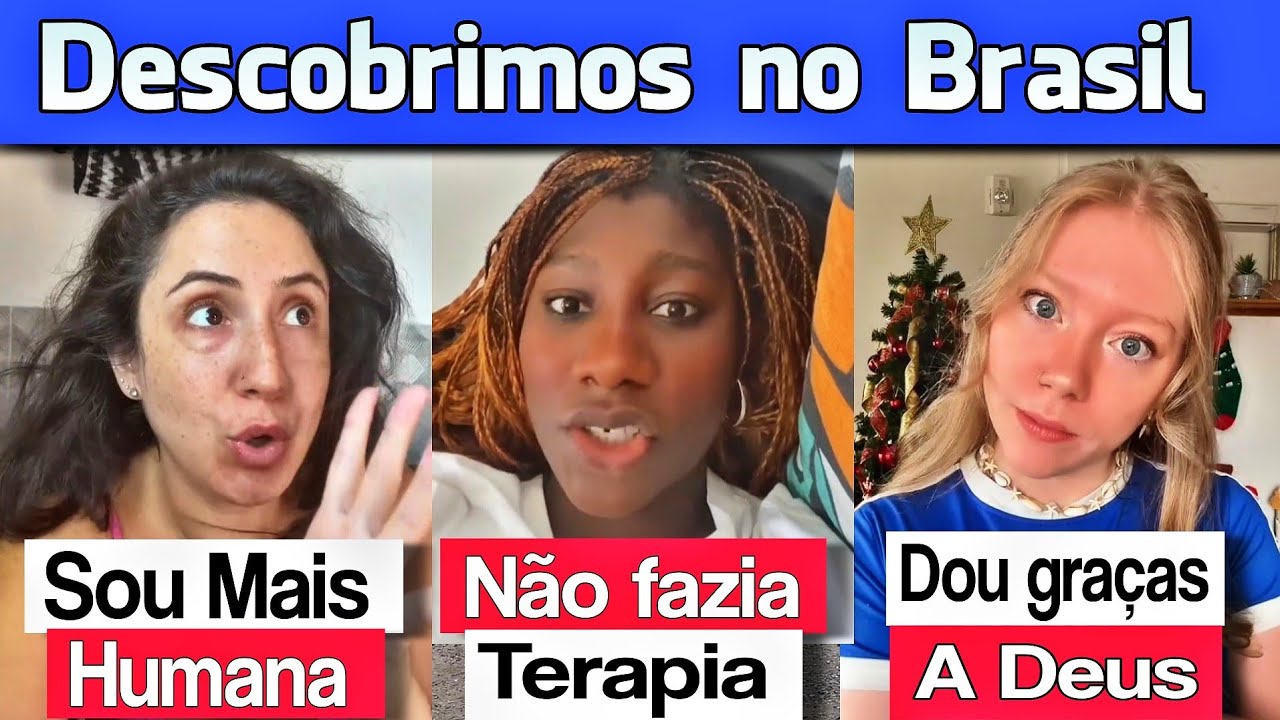 Gringa revela coisa que ninguém esperava do Brasil