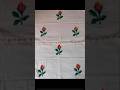 Cross stitch Embroidery/ Embroidery on bedsheet #embroidery #shorts