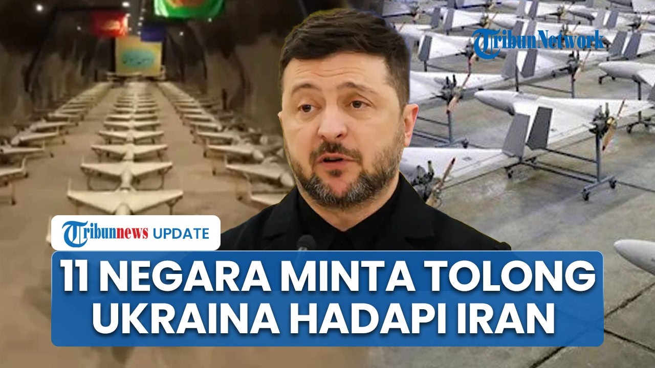 Zelensky Sebut 11 Negara Minta Bantuan Ukraina Hadapi Drone Iran, Pakar Kyiv Dikirim ke Timur Tengah