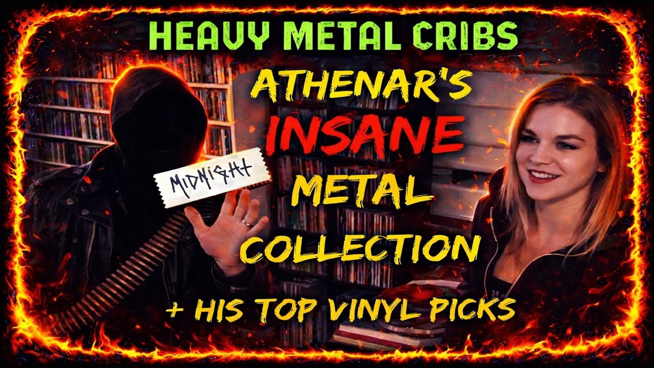 Heavy Metal Cribs - Безумная коллекция метала от Афинара + его лучшие виниловые пластинки
