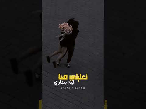تعليلي هنا مستبيع تامر عاشور  حالات واتس    بحبك حبيبي اغاني