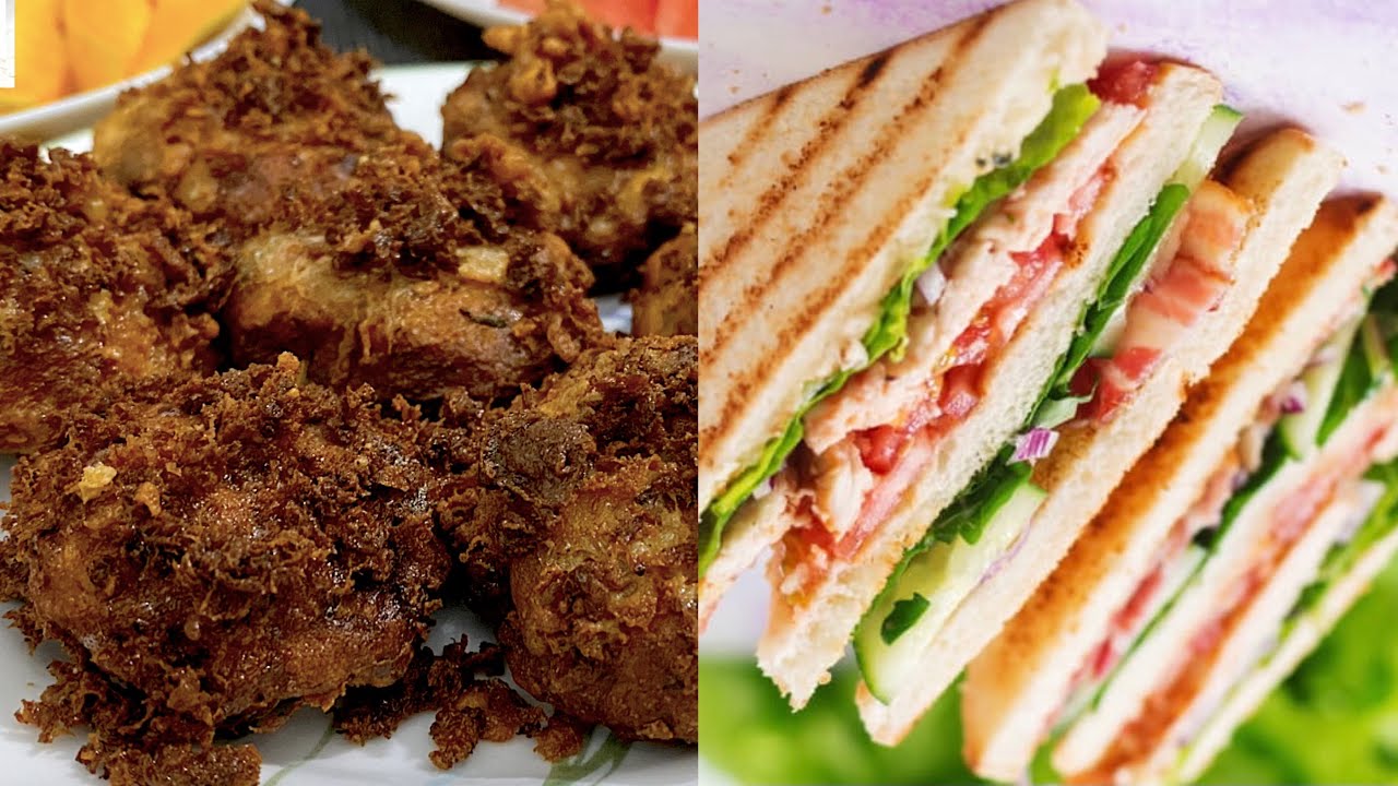 നോമ്പ് തുറക്കാൻ 2 അടിപൊളി സ്നാക്സ് | Jali kabab and Club Sandwich | Ramadan Special Kannur Snacks