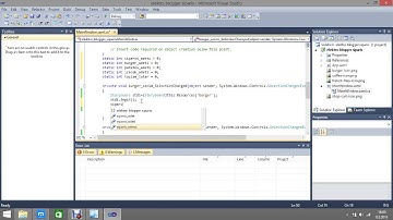 C# ve expression blend kullanarak sipariş programı ve Switch case yapısı
