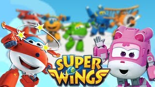 5 Little Super Wing Jumping On The Cloud Five Little Monkeys Jumping On The Bed