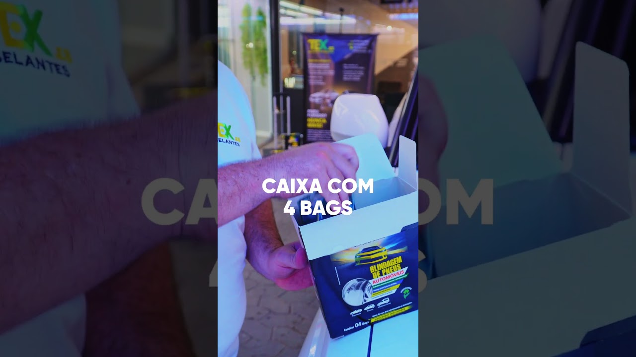 Vídeo: Ecco TEX sendo aplicado com Bag
