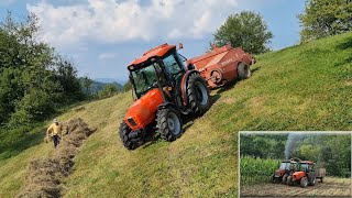 Same Argon 80 - Baliranje u strani & Zetor 6245 - Silaža kukuruza *feat. Mahindra 7030 4WD*