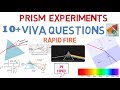 VIVA QUESTIONS ON PRISM EXPERIMENT| OPTICS | #PhysicsPractical #Prism #ApniPryogShala