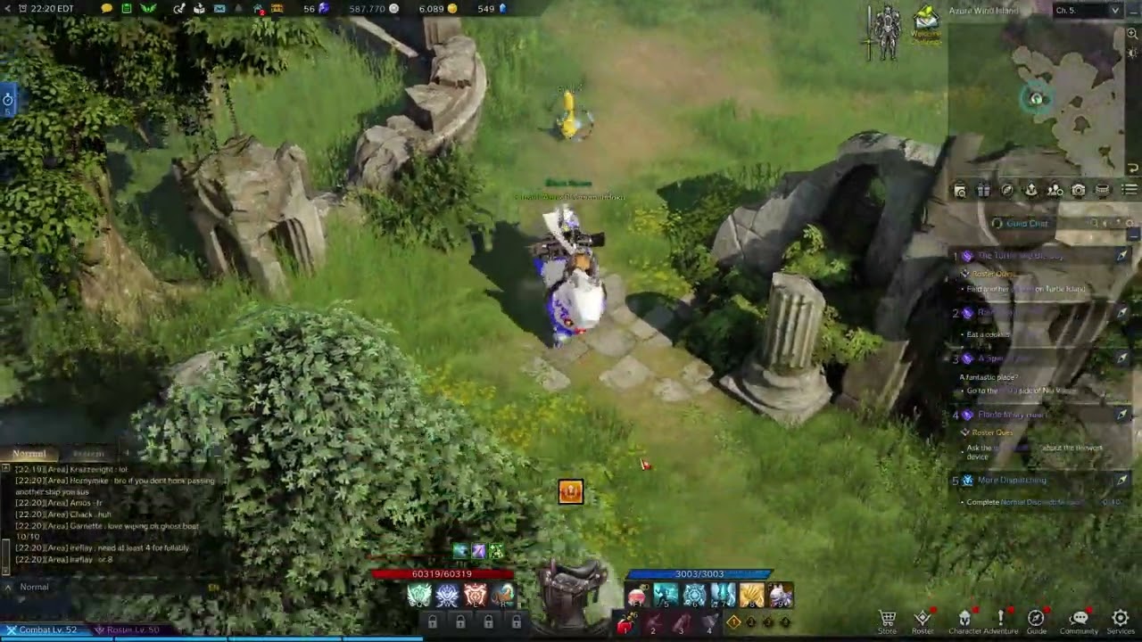 Lost Ark- Excavating Speed leveling/Farming.