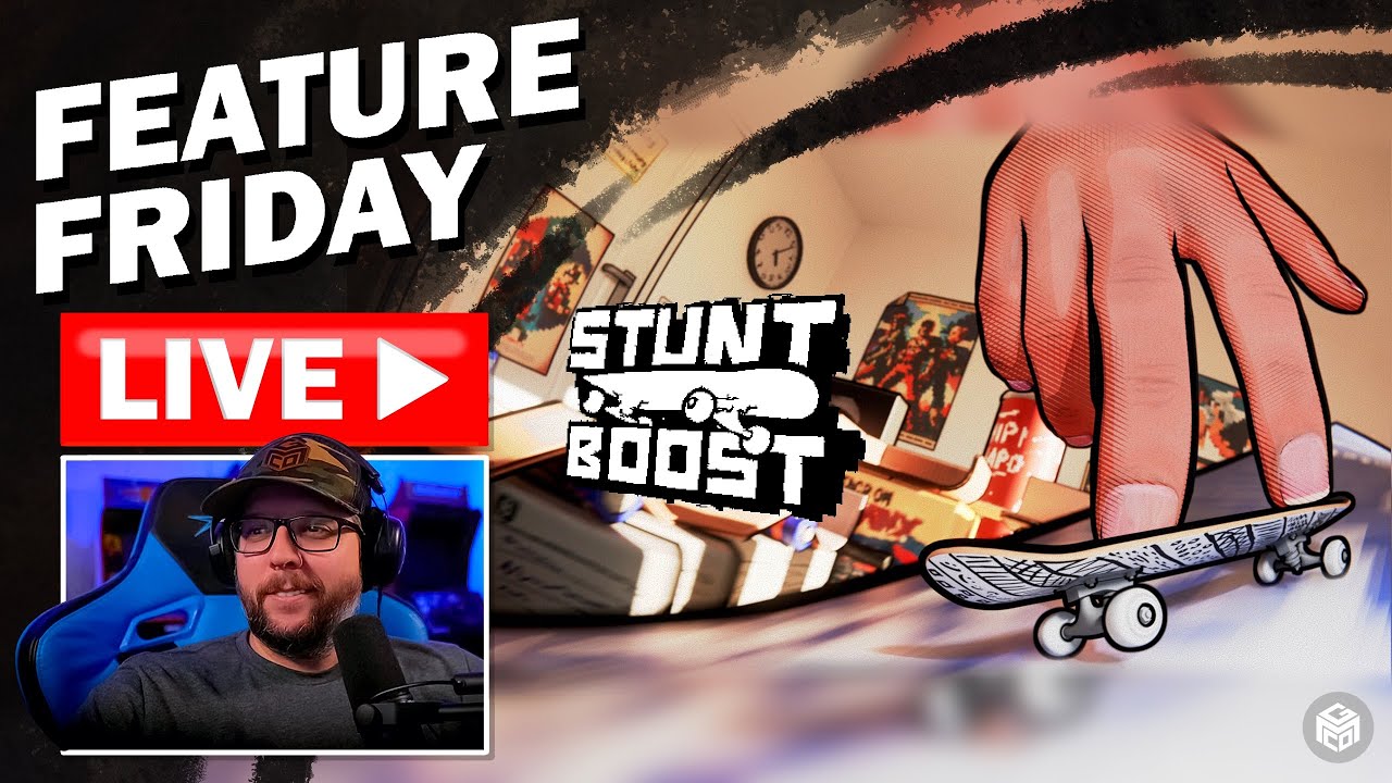 1 HR of STUNT BOOST Gameplay (Time Attack Finger Board Game) - Feature Friday