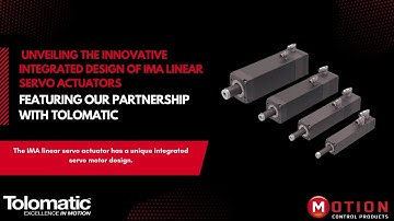 Discover the Future of Motion: IMA Linear Servo Actuators!
