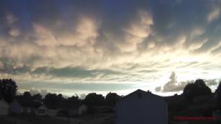16 Mammatus Sunset Timelapse St Louis MO Region