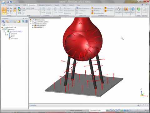 SOLID EDGE ST5 SIMULATION: Convección