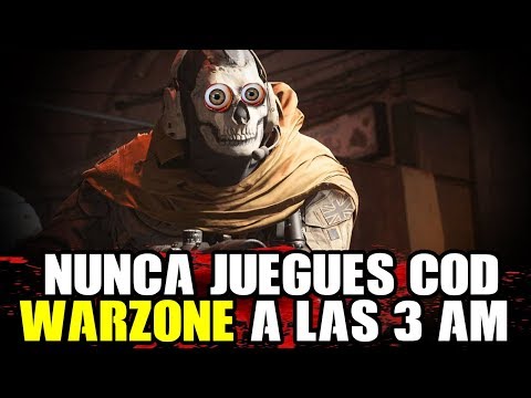 NUNCA JUEGUES COD WARZONE A LAS 3:00 DE LA MAÑANA
