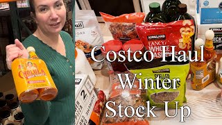 Costco Food Haul | Winter Stock Up