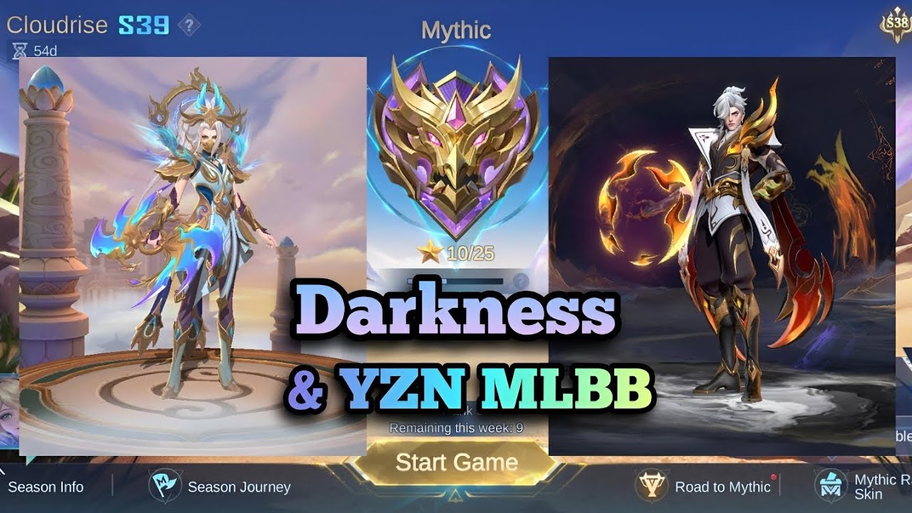 Road to Mythic Glory 🏆 Mythic (⭐ 10) She saved the match ♥️