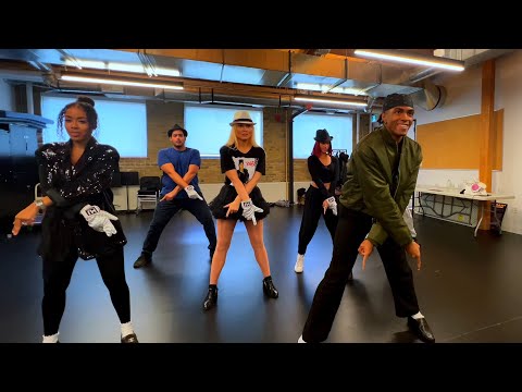 FULL UNCUT VID: Learning Smooth Criminal Choreography from MJ the Musical with Jordan Markus AKA MJ