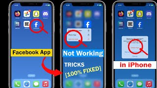 How To Fixed Facebook App Not Working on iPhone after iOS Update? (Fixed) 100% iPhone 14/15 Pro