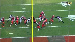 Chubb sets Browns' record with 92 yard TD run   Nov 11, 2018