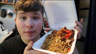 ASMR Panda Express Mukbang (Chewing Sounds)