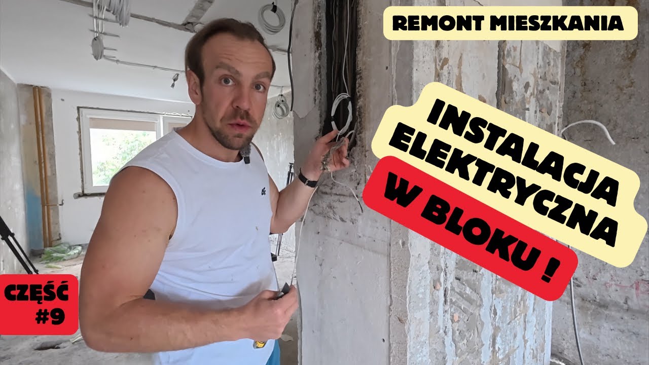 Zaczynam instalację elektryczną. Remont Mieszkania odcinek 9. 