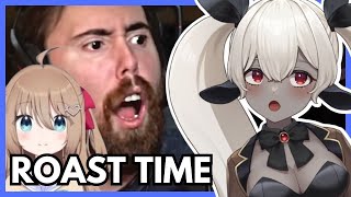 Celebrity Lila Reacts to Most Popular Twitch AI Brutally Roasts Asmongold Profile
