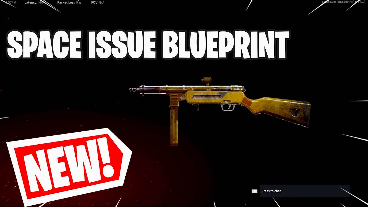 THE NEW *MP40 SPACE ISSUE BLUEPRINT* IN SEASON 1 VANGUARD
