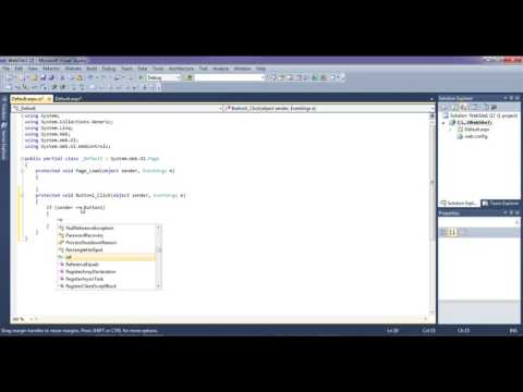 Button press event in asp.net C#  part#6