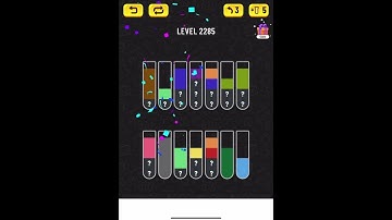 water sort puzzle level 2285