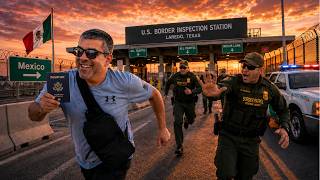 Trying to sneak across the US border from Monterrey