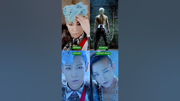 Which Version Of This Song Do You Prefer? BIGBANG "Fantastic Baby" #shorts #music #trend #kpop #fyp