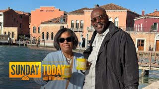 Fan Snaps Sunday Mug Shot in Italy for 65th Birthday