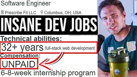 INSANE Dev Jobs | Unpaid Internships #grindreel