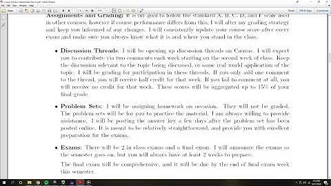 Intermediate Macro Syllabus