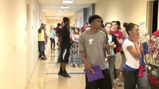 Registration Day at Chattahoochee Technical College - Fall 2012