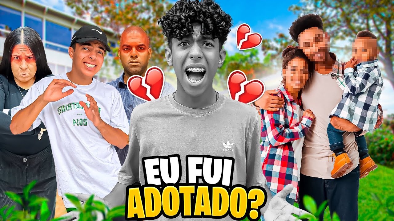 DESCOBRI QUE SOU ADOTADO E TENHO OUTRA FAMÍLIA! *eles não são os meus pais
