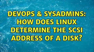 Famous DevOps & SysAdmins: How does Linux determine the SCSI address of a disk? (3 Solutions!!) Net Worth