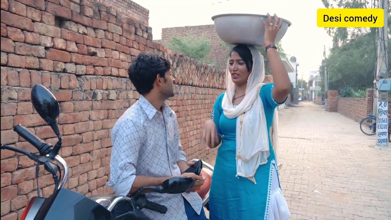 सेक्सी काकी ने किया देवर पर वार #comedy #funny #haryanvinatak #popular #trending #kaki 