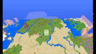 Early fly through our Minecraft Utopia world