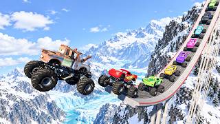 Unbelievable Cars Monster Trucks JAM - Insane High Speed Race, Flying, Flips, Crashes and Fire screenshot 3