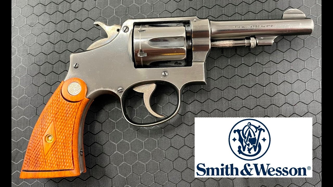Smith & Wesson Model 1905 4th Change Hand Ejector Pre War - YouTube