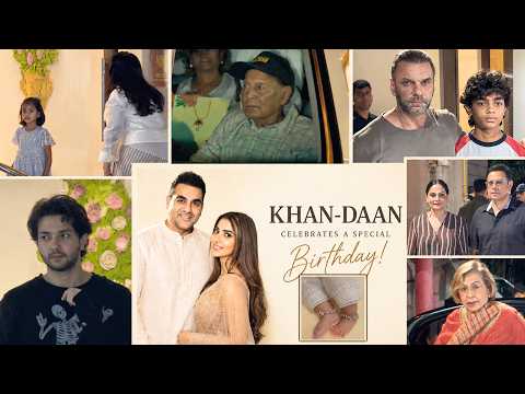 Arbaaz Khan’s Daughter Sipaara Turns One! Salman Khan, Salim Khan & Others Attend Birthday Bash