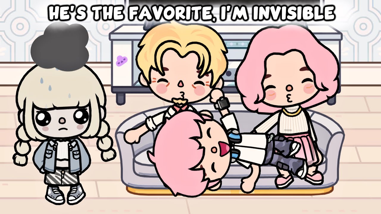 He’s the Favorite, I’m Invisible 💔 | Son Vs. Unloved Daughter | Toca Boca Life Story