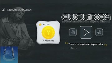 Euclidea - Gamma - 3 Stars Solution