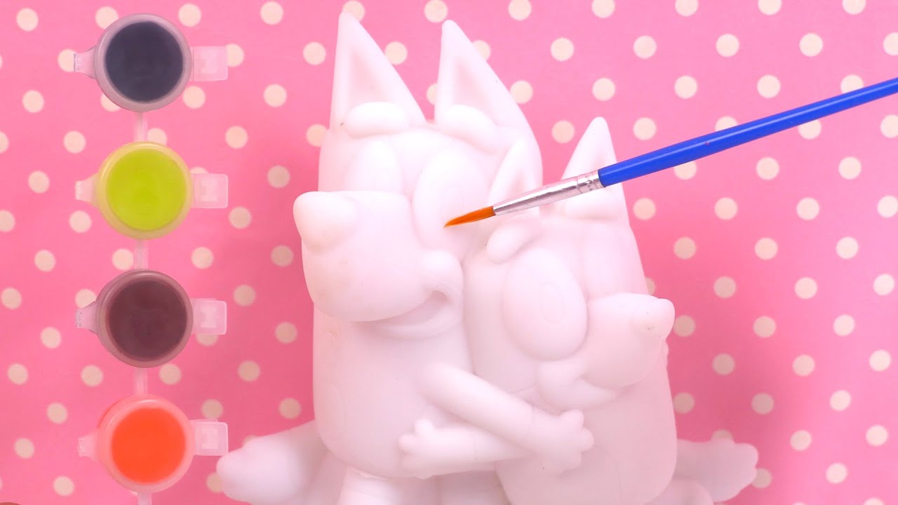 Bluey Peinture de Bluey et Bingo | Loisirs Créatifs