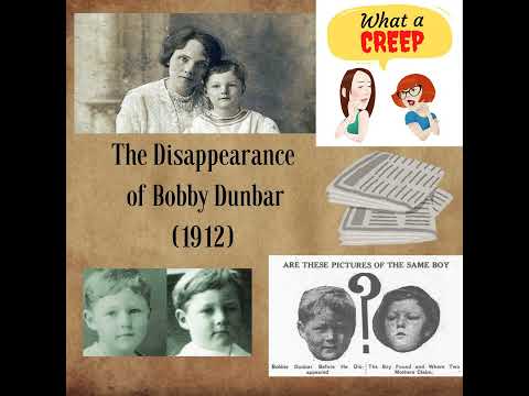 The Bobby Dunbar Disappearance still