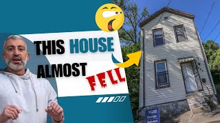 THIS HOUSE ALMOST FELL!😱